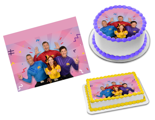 The Wiggles Edible Image Frosting Sheet #5 (70+ sizes)