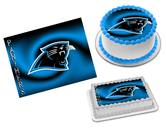 Carolina Panthers Edible Image Frosting Sheet #50 Topper (70+ sizes)