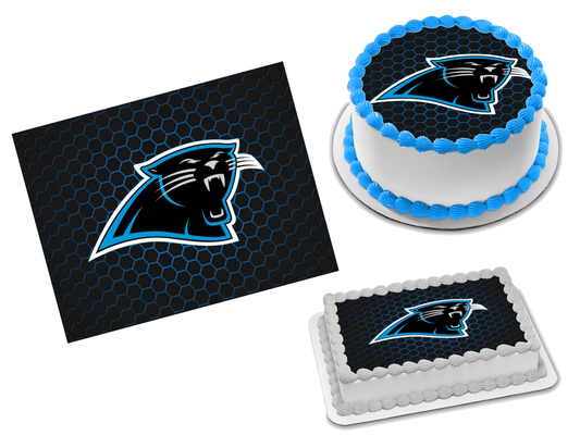Carolina Panthers Edible Image Frosting Sheet #51 Topper (70+ sizes)