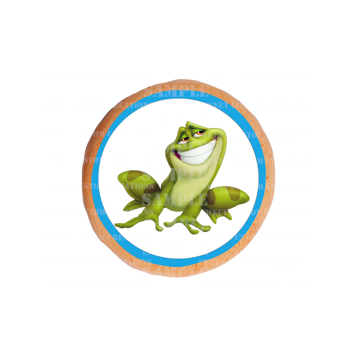 Prince Naveen Frog Edible Image Frosting Sheet #51 (70+ sizes)