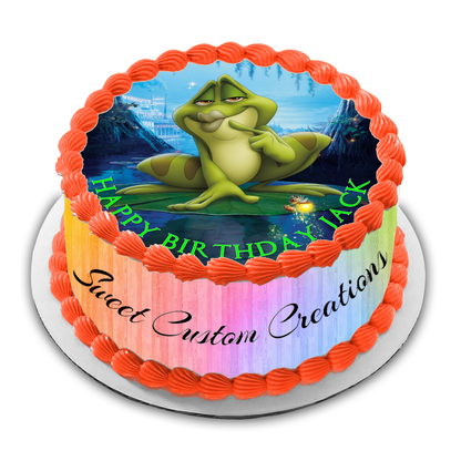 Prince Naveen Frog Edible Image Frosting Sheet #53 (70+ sizes)