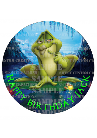 Prince Naveen Frog Edible Image Frosting Sheet #53 (70+ sizes)