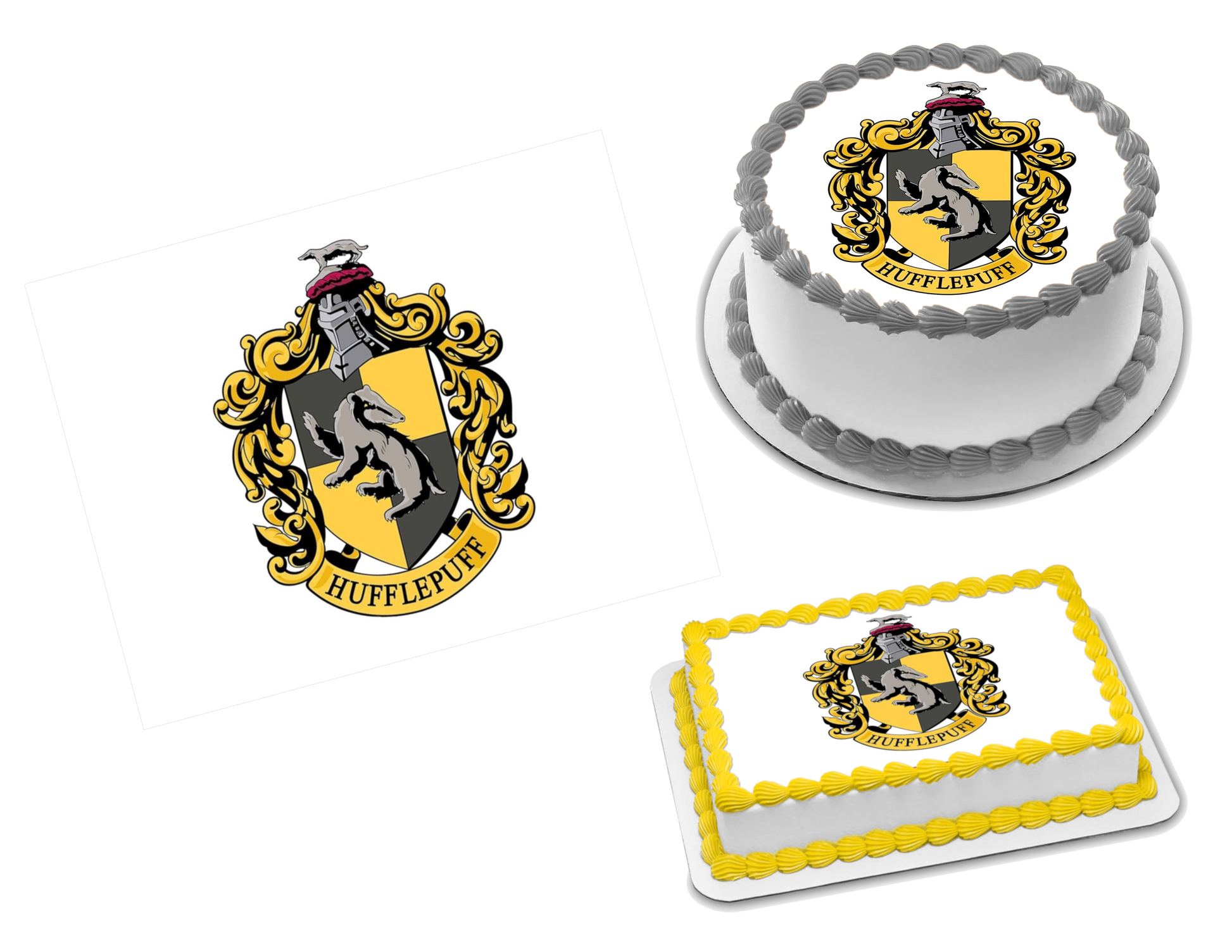 Hogwarts Harry Potter Cake Topper - Custom Party Creations