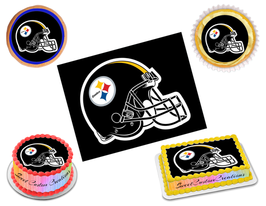 Pittsburgh Steelers Edible Image Frosting Sheet #53 (70+ sizes)