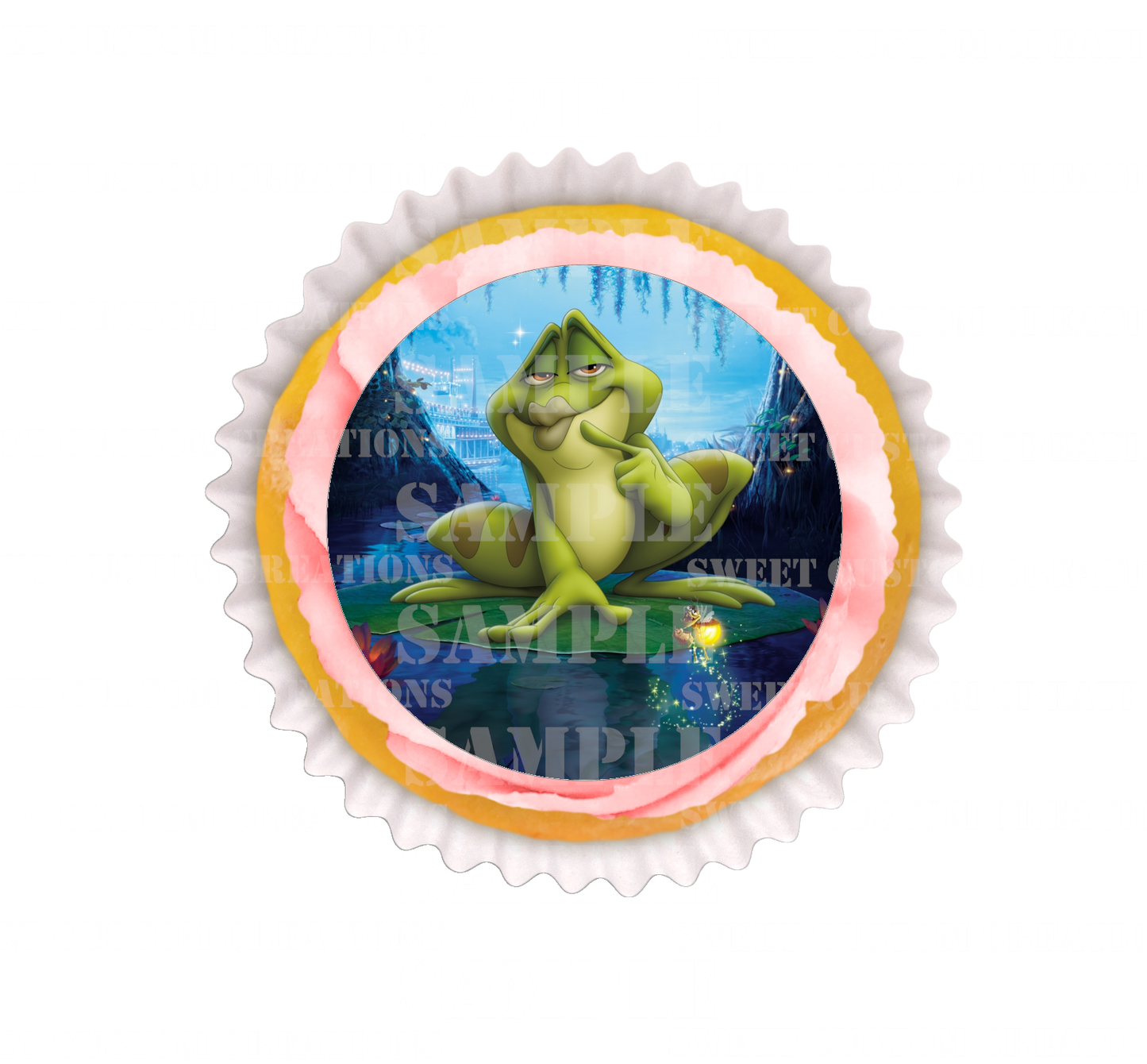 Prince Naveen Frog Edible Image Frosting Sheet #53 (70+ sizes)