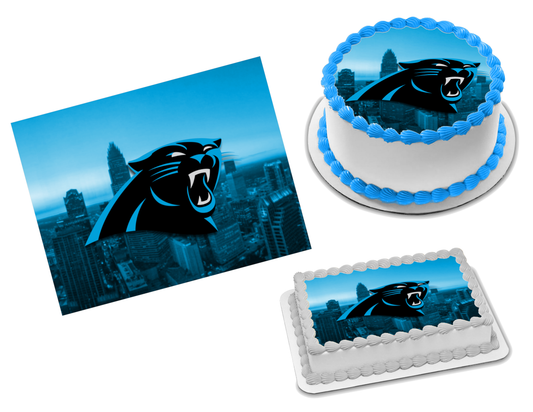Carolina Panthers Edible Image Frosting Sheet #54 Topper (70+ sizes)