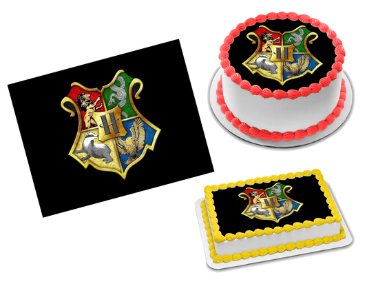 Harry Potter Hogwarts Edible Image Frosting Sheet #55 (70+ sizes)