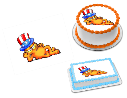 Garfield Edible Image Frosting Sheet #55 Topper (70+ sizes)