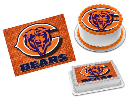 Chicago Bears Edible Image Frosting Sheet #56 Topper (70+ sizes)