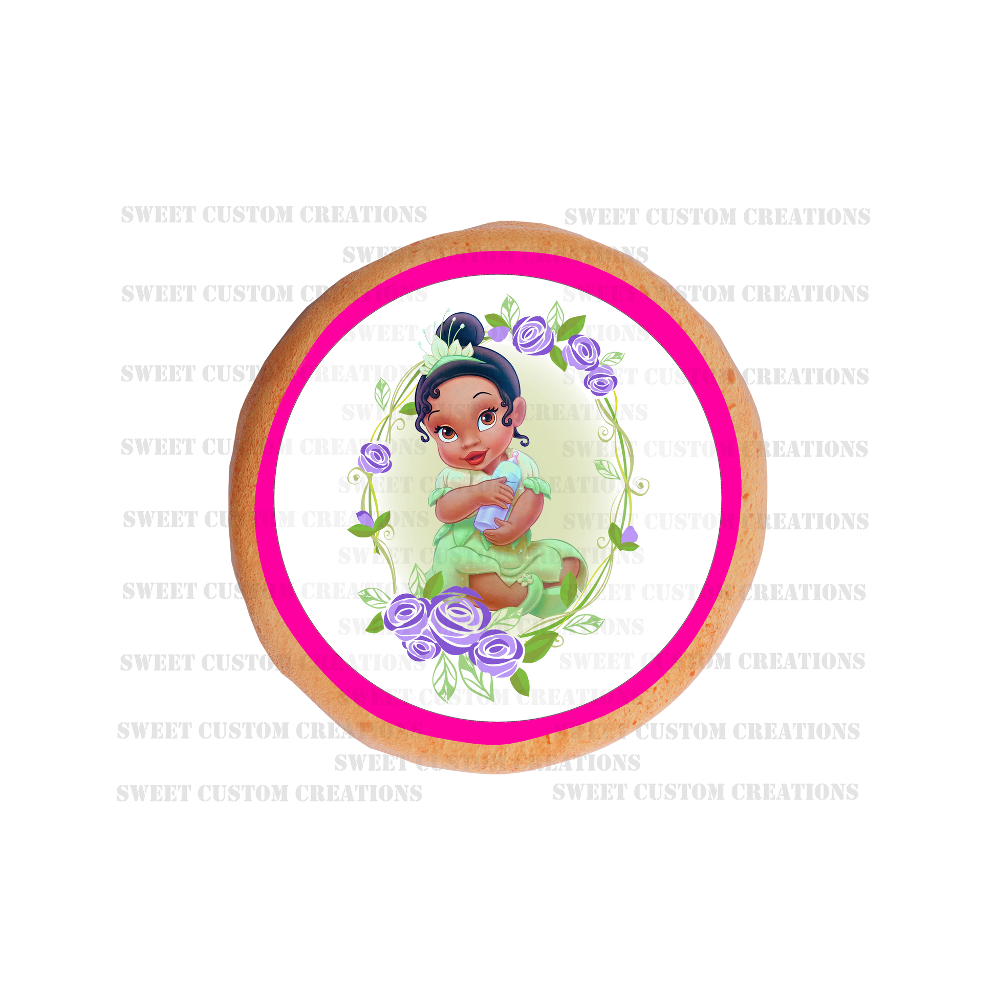 Baby Princess Tiana Edible Image Frosting Sheet #57 (70+ sizes)