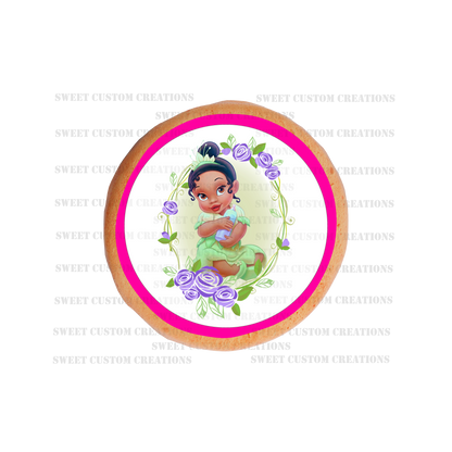 Baby Princess Tiana Edible Image Frosting Sheet #57 (70+ sizes)