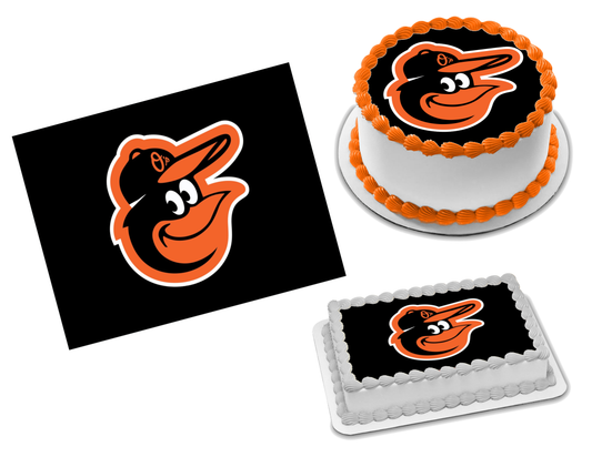 Baltimore Orioles Edible Image Frosting Sheet #6 Topper (70+ sizes)