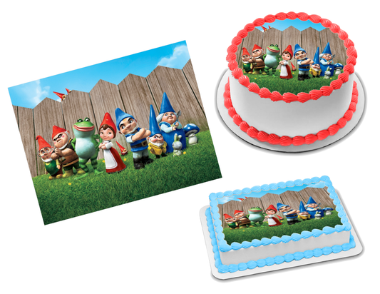Gnomeo and Juliet Edible Image Frosting Sheet #6 Topper (70+ sizes)