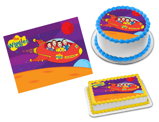 The Wiggles Edible Image Frosting Sheet #6 (70+ sizes)