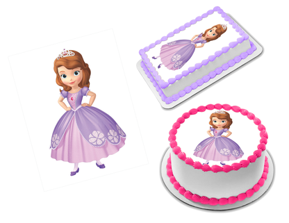 Sofia the First Edible Image Frosting Sheet #6 (70+ sizes)