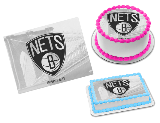 Brooklyn Nets Edible Image Frosting Sheet #6 Topper (70+ sizes)
