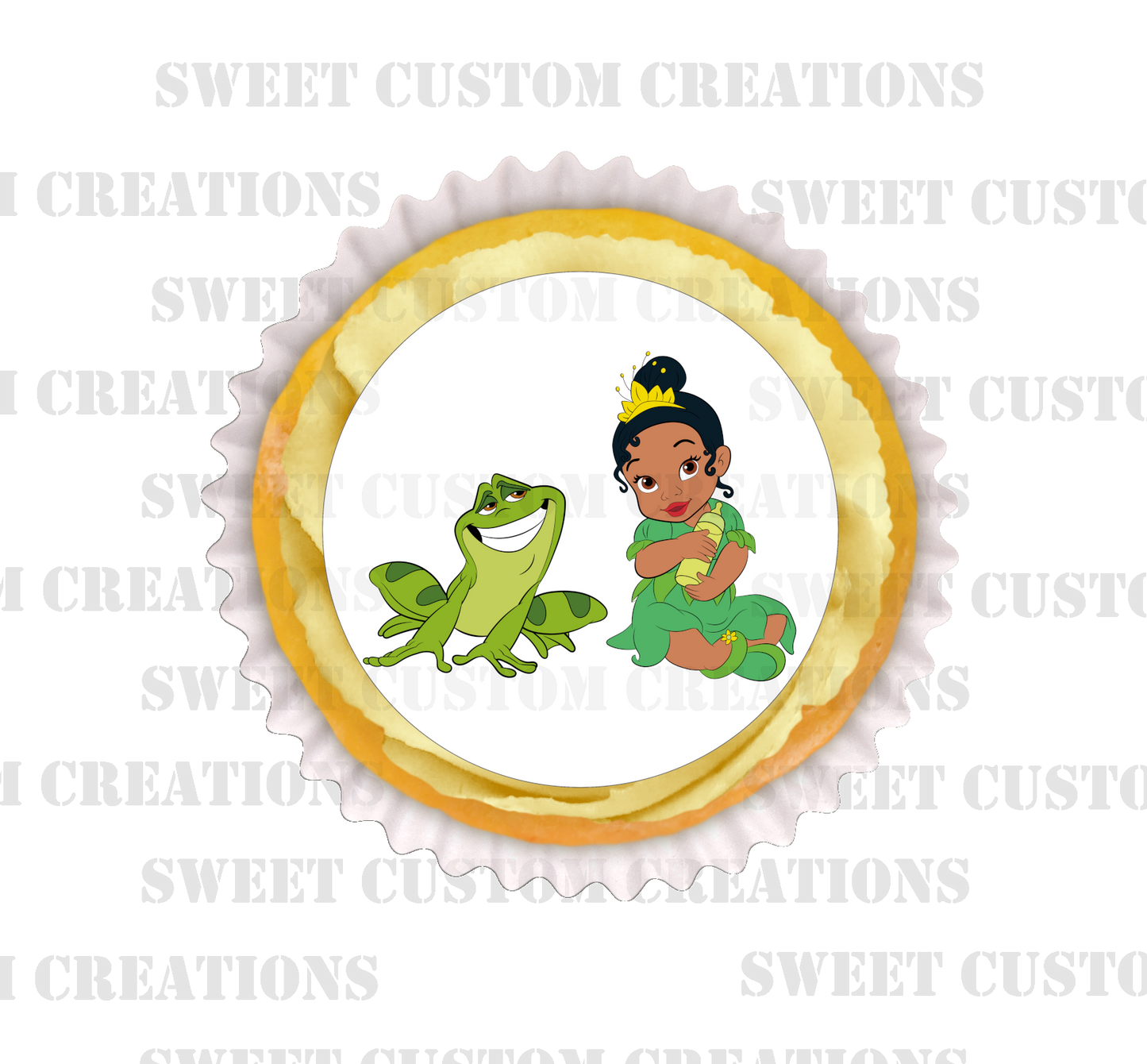 Baby Princess Tiana Edible Image Frosting Sheet #60 (70+ sizes)