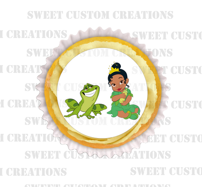 Baby Princess Tiana Edible Image Frosting Sheet #60 (70+ sizes)