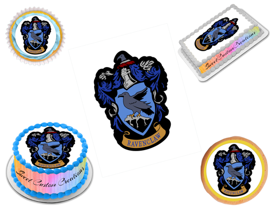 Harry Potter Ravenclaw Edible Image Frosting Sheet #61 (70+ sizes)