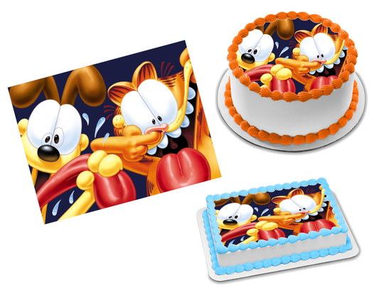 Garfield Odie Edible Image Frosting Sheet #62 Topper (70+ sizes)