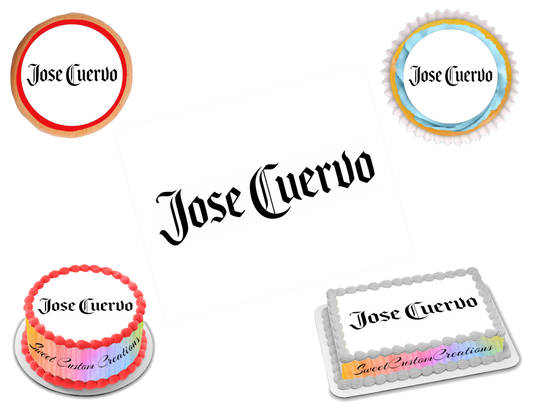 Jose Cuervo Logo Edible Image Frosting Sheet #6 (70+ sizes)