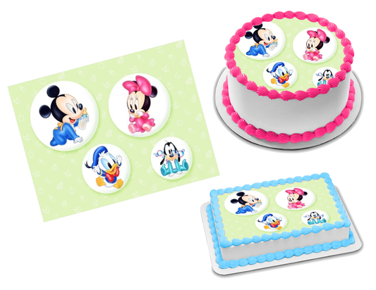 Disney Baby Edible Image Frosting Sheet #7 Topper (70+ sizes)