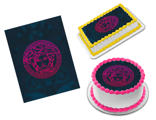 Versace Edible Image Frosting Sheet #7 (70+ sizes)