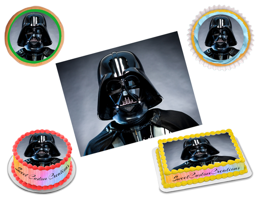 Darth Vader Star Wars Edible Image Frosting Sheet #7 (70+ sizes)