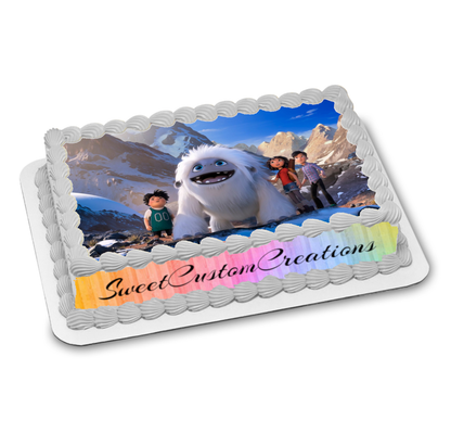 Abominable Edible Image Frosting Sheet #7 (70+ sizes)