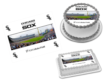 Chicago White Sox Edible Image Frosting Sheet #8 Topper (70+ sizes)