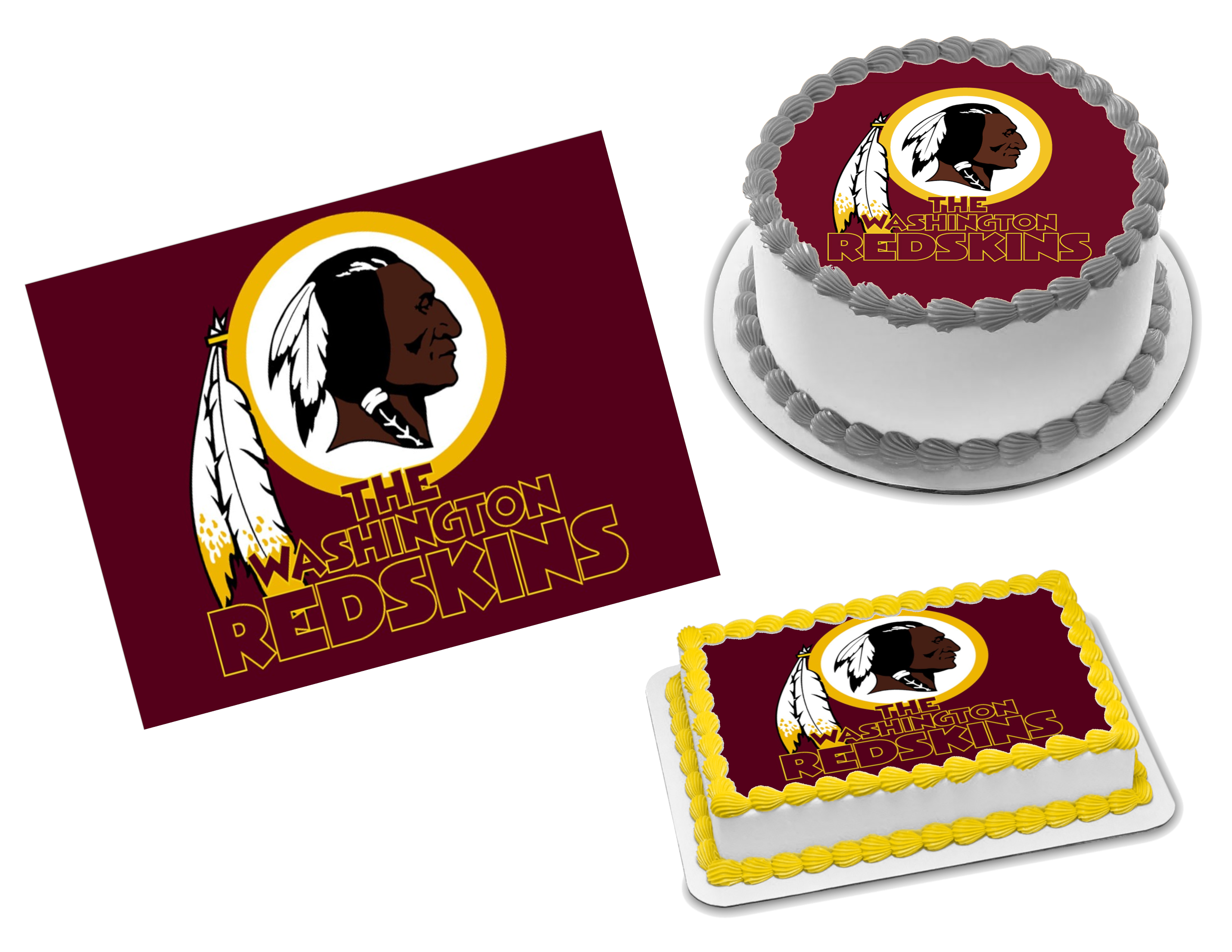 Washington Redskins Cake 