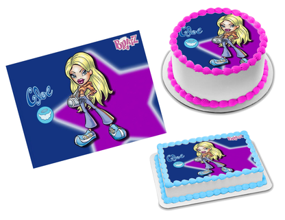 Bratz Edible Image Frosting Sheet #8 Topper (70+ sizes)