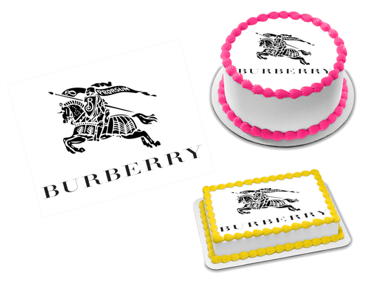 Burberry Edible Image Frosting Sheet #8 Topper (70+ sizes)