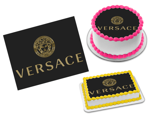 Versace Edible Image Frosting Sheet #8 (70+ sizes)