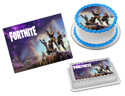 Fortnite Edible Image Frosting Sheet #8 Topper (70+ sizes)