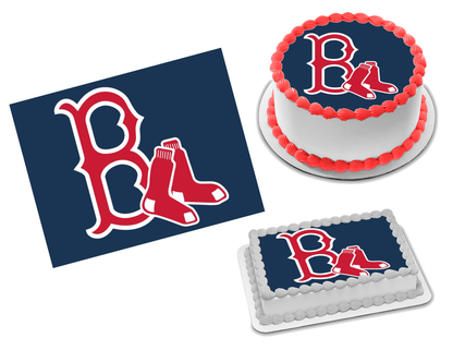 Boston Red Sox Edible Image Frosting Sheet #9 Topper (70+ sizes)