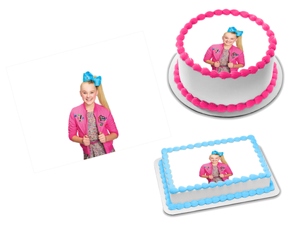 JoJo Siwa Edible Image Frosting Sheet #9 (70+ sizes)