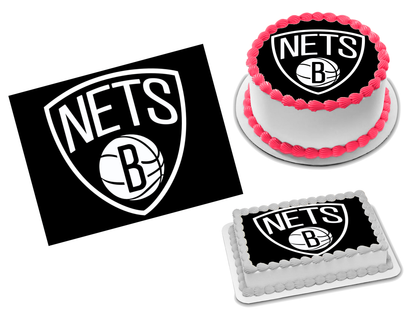 Brooklyn Nets Edible Image Frosting Sheet #9 Topper (70+ sizes)