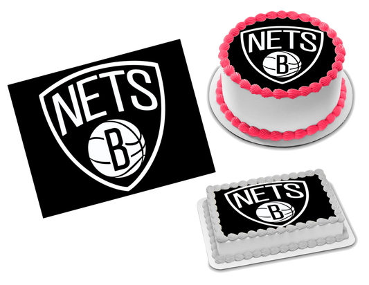 Brooklyn Nets Edible Image Frosting Sheet #9 Topper (70+ sizes)