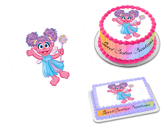 Abby Cadabby Edible Image Frosting Sheet #9 Topper (70+ sizes)