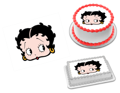 Betty Boop Edible Image Frosting Sheet #92 Topper (70+ sizes)