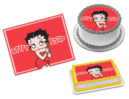 Betty Boop Edible Image Frosting Sheet #95 Topper (70+ sizes)