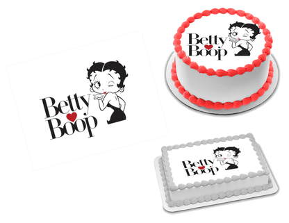 Betty Boop Edible Image Frosting Sheet #98 Topper (70+ sizes)