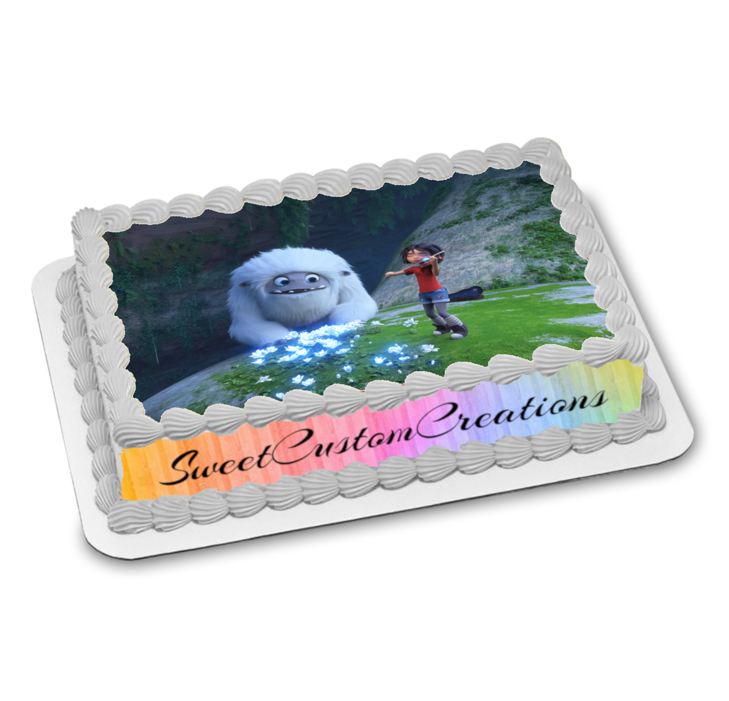 Abominable Edible Image Frosting Sheet #9 (70+ sizes)